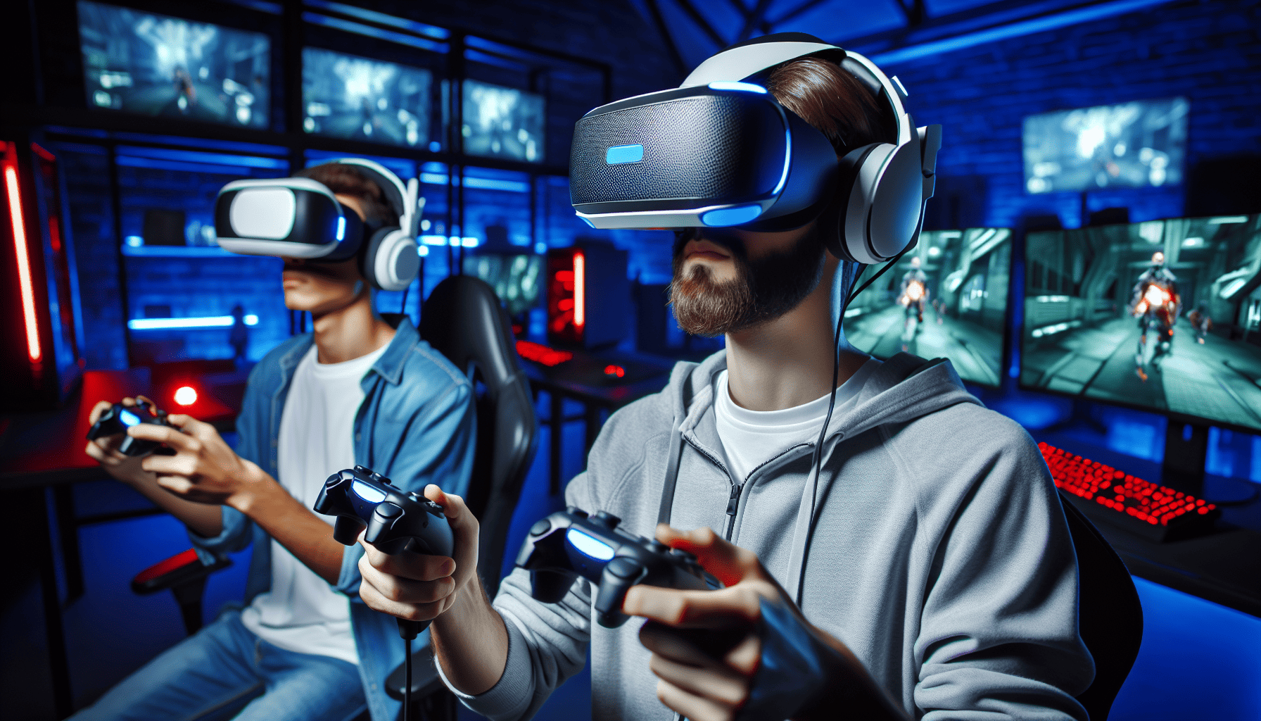 Enhancing gaming with VR